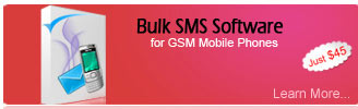 Bulk SMS Software for GSM Mobile Phones