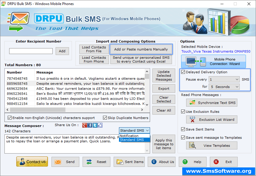 Import and Composing Options