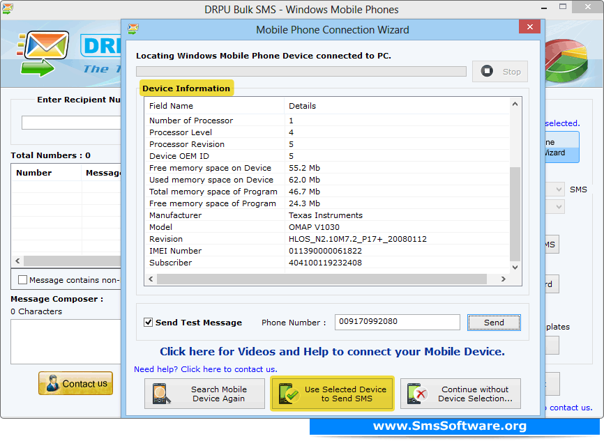 windows mobile send sms from pc windows mobile send sms from pc