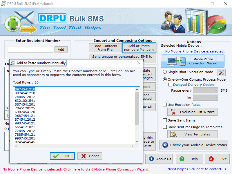 Bulk SMS Broadcasting Software